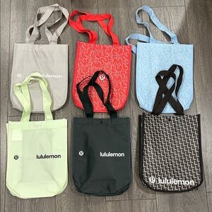 6x lululemon athletica small tote Bag